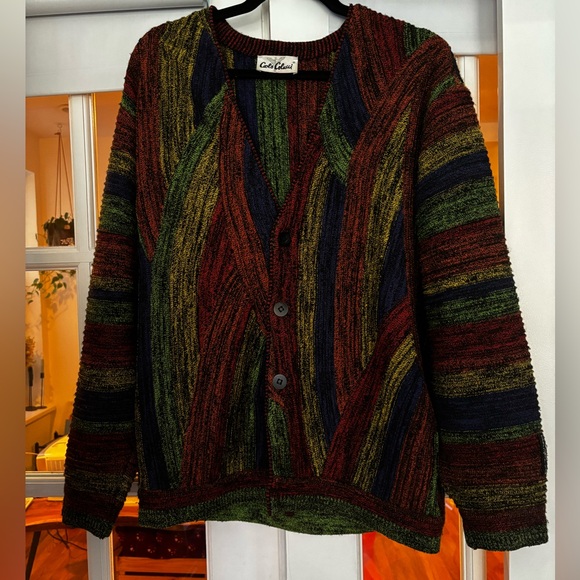 Vintage Carlo Colucci Sweater Cardigan, perfect condition, Men’s size L - Picture 3 of 3